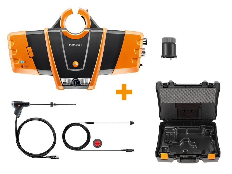 testo 330i - 智能型懸掛式煙氣分析儀經(jīng)濟版 Adv 套裝